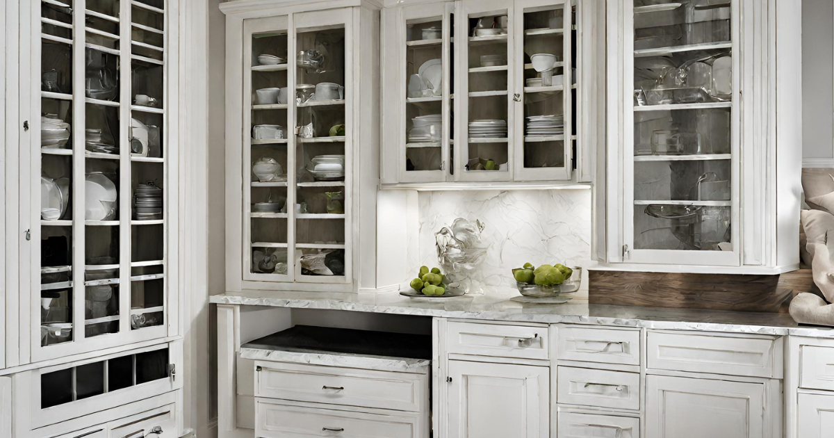 Glass-Fronted Cabinets