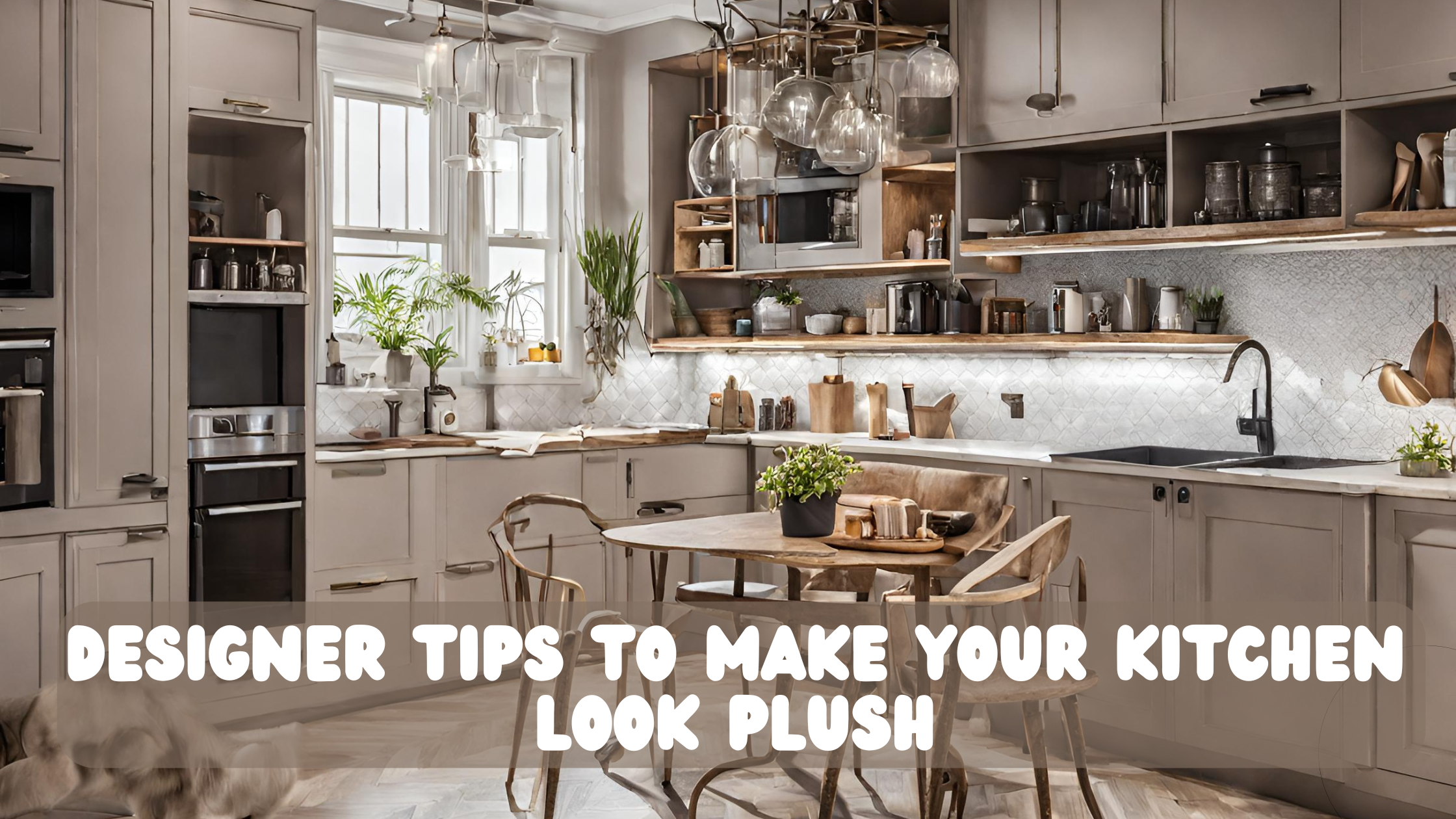 Designer Tips to make-your-kitchen-look-plush