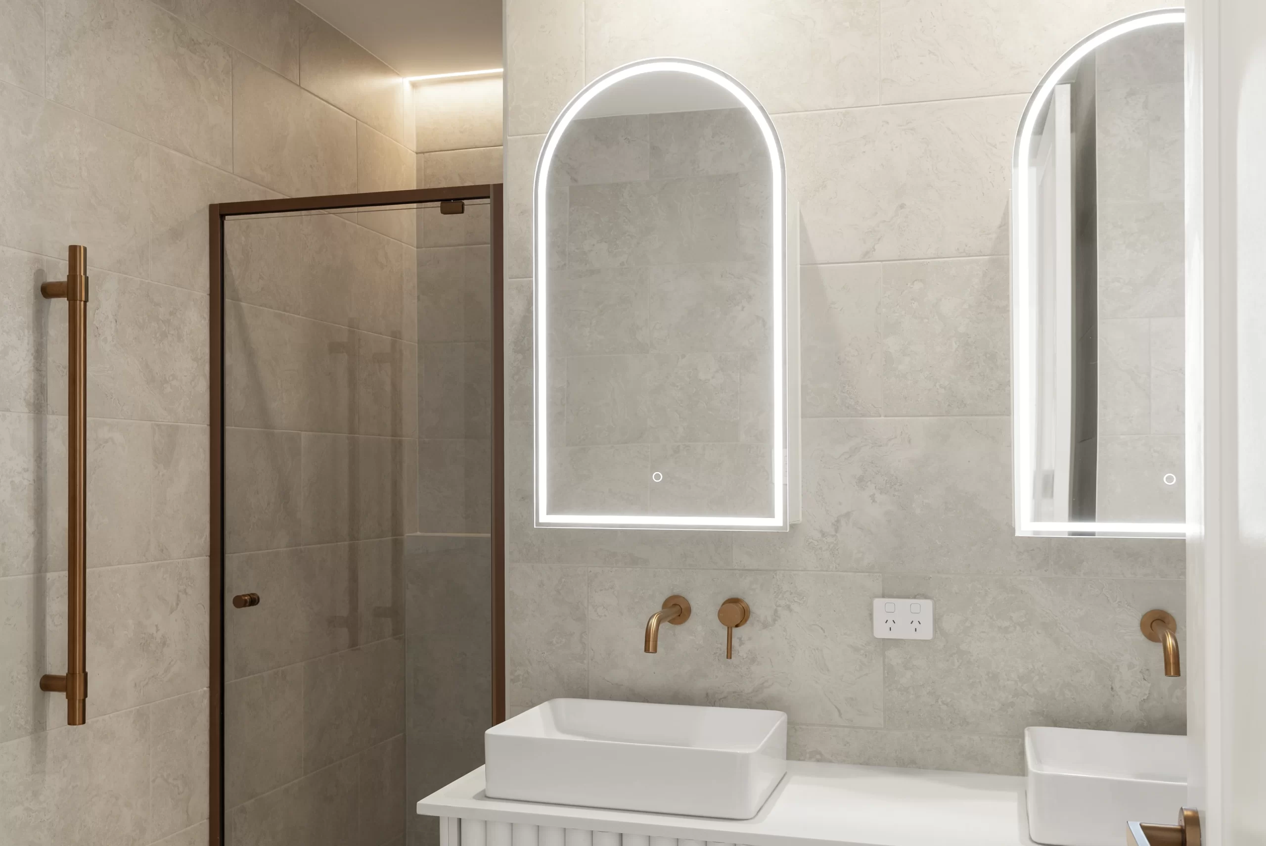 Bathroom renovation Sydney custom cabinetry